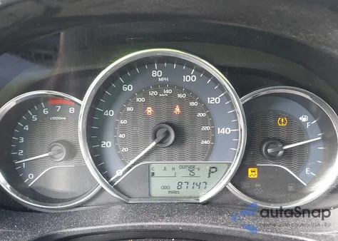 2015 Toyota Corolla Le из США, поврежденный, VIN 5YFBURHE6FP232196